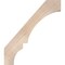 Ekena Millwork 3 1/2"W x 28"D x 32"H Balboa Smooth Knee Brace, Douglas Fir BRC04X28X32BOA00SDF - alternate 4